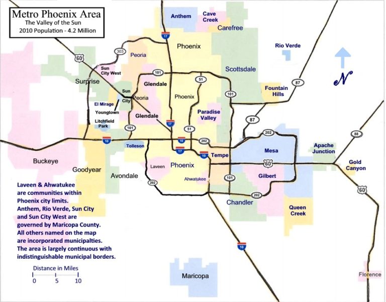 metroPhoenix Map The Neal Team TNT DynOMite! Realtors®